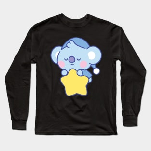 tiny koya sleeping Long Sleeve T-Shirt